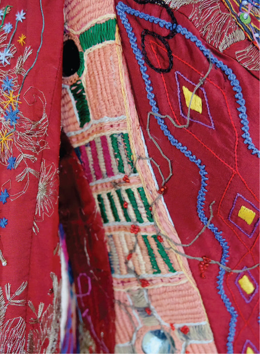 The Red Dress  <br><br>Weaving Stories at Hampi Art Labs 